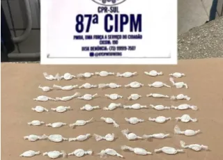 PM apreende maconha, cocaína e crack em Teixeira de Freitas