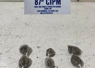 PM apreende maconha escondida em lajotas em Teixeira de Freitas