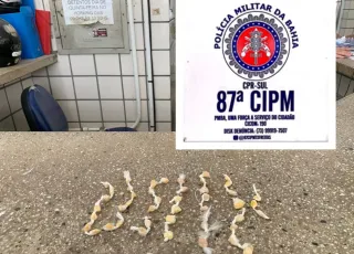 PM apreende menor com 46 pedras de crack em Teixeira de Freitas