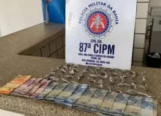 PM apreende menor com 51 papelotes de maconha em Teixeira de Freitas