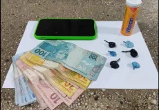 PM apreende menor com cocaína em Teixeira de Freitas