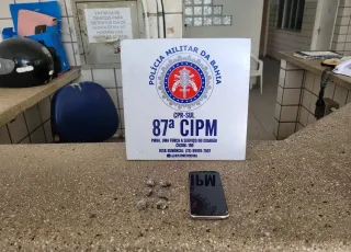PM apreende menor com maconha em Teixeira de Freitas