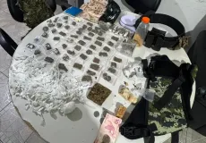 PM apreende quase 1,2 kg de drogas e materiais ligados ao tráfico em Alcobaça