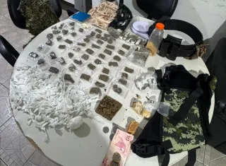 PM apreende quase 1,2 kg de drogas e materiais ligados ao tráfico em Alcobaça