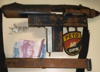 PM apreende submetralhadora com adolescente de 13 anos