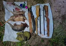 PM atua no combate ao crime ambiental na cidade de Itagimirim