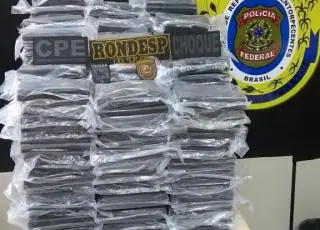 PM e PF apreendem R$ 4 milhões em pasta base de cocaína