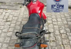 PM identifica adulteração em motocicleta no Liberdade em Teixeira de Freitas