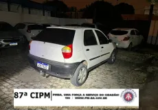 PM prende homem com carro suspeito de ser utilizado na prática de estelionato  em Teixeira de Freitas