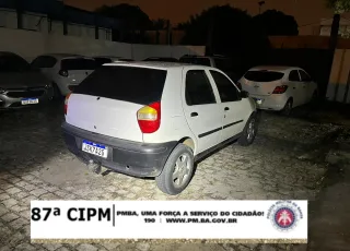 PM prende homem com carro suspeito de ser utilizado na prática de estelionato  em Teixeira de Freitas