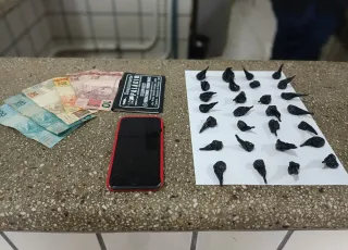 PM prende homem com cocaína em Teixeira de Freitas