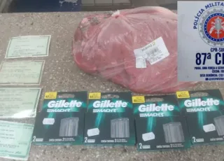 PM prende homem que furtou carne em supermercado em Teixeira de Freitas