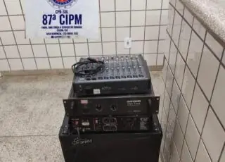 PM prende homem que furtou igreja em Teixeira de Freitas e recupera aparelhos de som