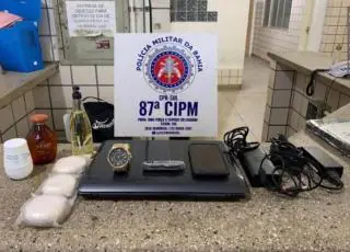 PM prende suspeito e recupera objetos furtados em Teixeira de Freitas