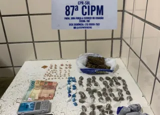 PM prende traficante em flagrante em Teixeira de Freitas