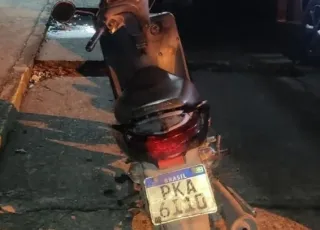 PM recupera moto furtada em Teixeira de Freitas