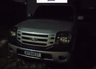 PM recupera Ranger roubada horas antes em Teixeira de Freitas