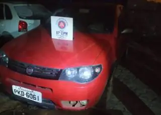 PM recupera veículo roubado na zona rural de Teixeira de Freitas