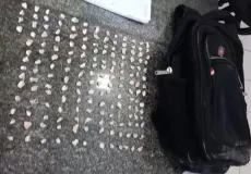 PMBA apreende drogas, carregador e  recupera veículo com restrição de furto/roubo, após confronto na cidade de Itabela