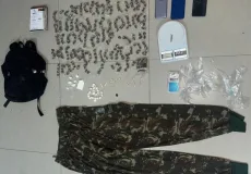 PMBA apreende drogas no bairro Moisés Reis em Eunápolis