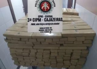 PMBA apreende meia tonelada de drogas em Salvador