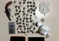  PMBA prende homem por tráfico de drogas e porte ilegal de arma em Alcobaça