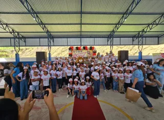 PMBA promove formatura do PROERD na Escola Cecília Meireles em Jucuruçu