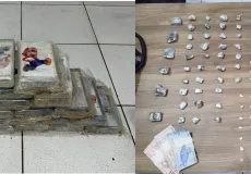 PMBA realiza apreensões de drogas em Santa Cruz Cabrália e Porto Seguro