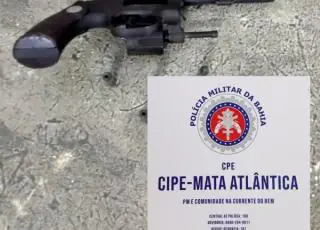 Polícia apreende arma e munições em estrada vicinal entre distritos de Itanhém e Vereda