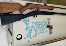 Polícia apreende armas e drogas no interior de Vereda