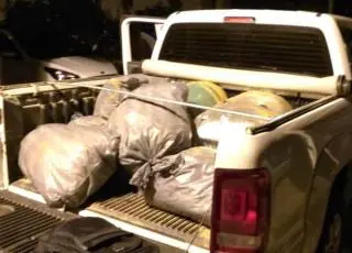 Polícia apreende mais de 200 quilos de maconha no interior da Bahia