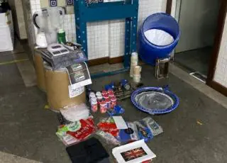 Polícia apreende R$ 1,3 milhão em cocaína