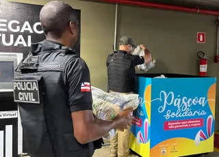 Polícia Civil amplia a campanha Páscoa Solidária para o interior da Bahia