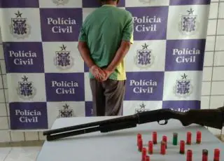 Polícia Civil apreende “12” usada em vários homicídios em Teixeira de Freitas