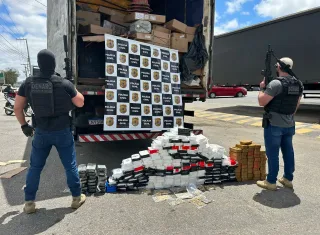 Polícia Civil apreende 250 quilos de drogas que saíram de São Paulo com destino a Vitória da Conquista