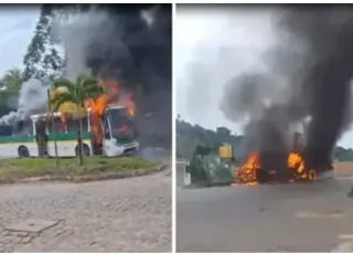 Polícia Civil conclui investigação sobre queima de ônibus da Viação Itamaraju e indicia dois homens pelo crime