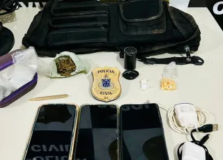 Polícia Civil cumpre mandado de busca e apreensão e prende traficante condenado em flagrante