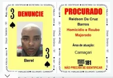 Polícia Civil da Bahia captura “Berel”, o Três de Espadas do Baralho do Crime