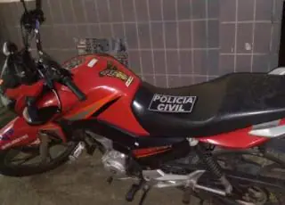 Polícia Civil de Itamaraju age rápido e recupera motocicleta roubada
