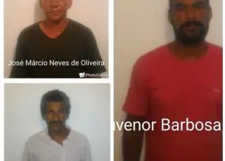 Polícia Civil de Nova Viçosa prende  em Itabatã, 03 homens por envolvimento com roubo de gado