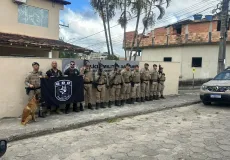 Polícia Civil e Polícia  Militar cumprem mandado de busca e apreensão e apreendem armas de fogo em Mucuri