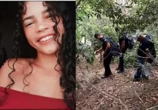 Polícia Civil encontra ossada  que pode ser da jovem Geovana Lina Costa, jovem sequestrada em Posto da Mata   em local de possível cemitério clandestino