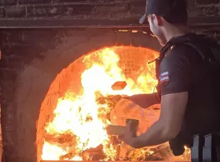 Polícia Civil incinera mais de 350 quilos de drogas em Eunápolis