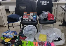 Policia Civil prende casal envolvido em furto em loja no centro de Teixeira de Freitas