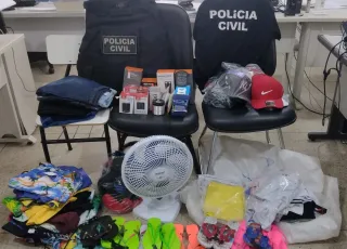 Policia Civil prende casal envolvido em furto em loja no centro de Teixeira de Freitas