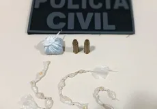 Polícia Civil prende homem acusado de tráfico de drogas e corrupção de menores, em Caravelas