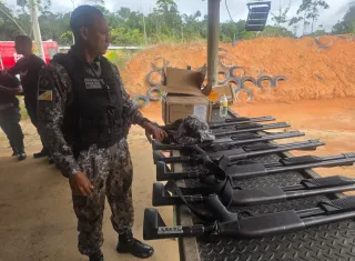 Polícia Civil promove capacitação com a Força Nacional para aprimoramento do uso de equipamentos menos letais