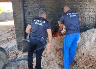 Polícia Civil realiza incineração de mais de 61 quilos de drogas apreendidas em Teixeira de Freitas