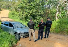 Polícia Civil recupera carro de motorista de aplicativo horas após assalto violento em Porto Seguro