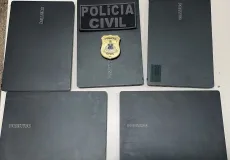 Polícia Civil recupera cinco notebooks furtados do SENAI após investigação e ações de inteligência